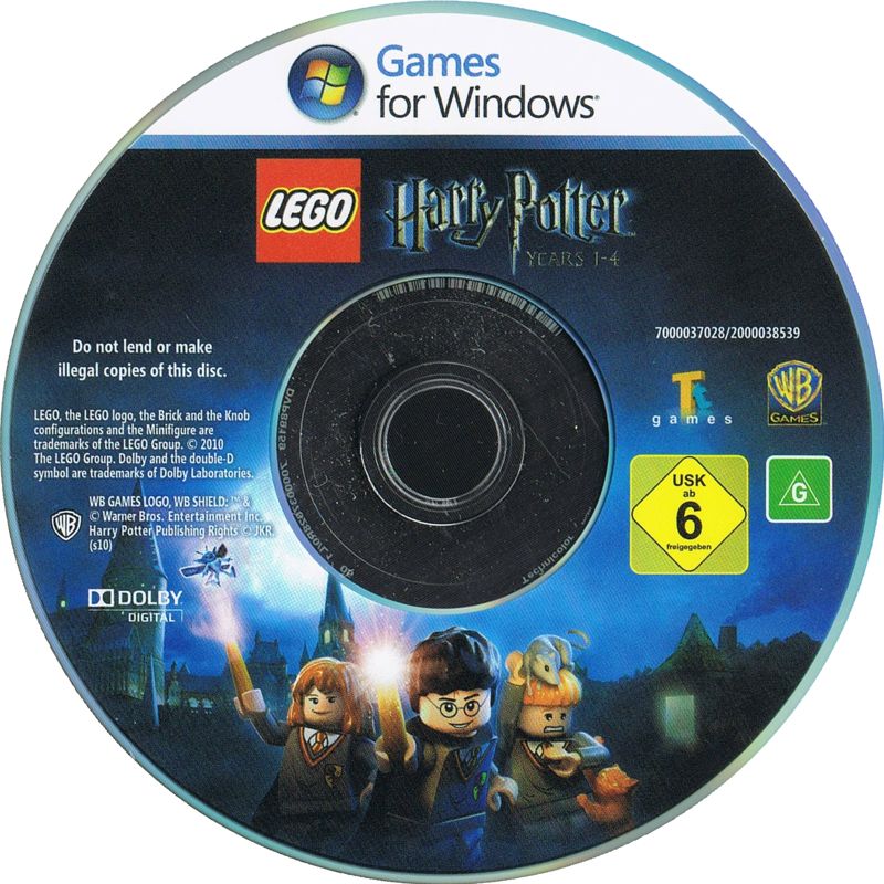 Media for LEGO Harry Potter: Years 1-4 (Windows) (Software Pyramide release)