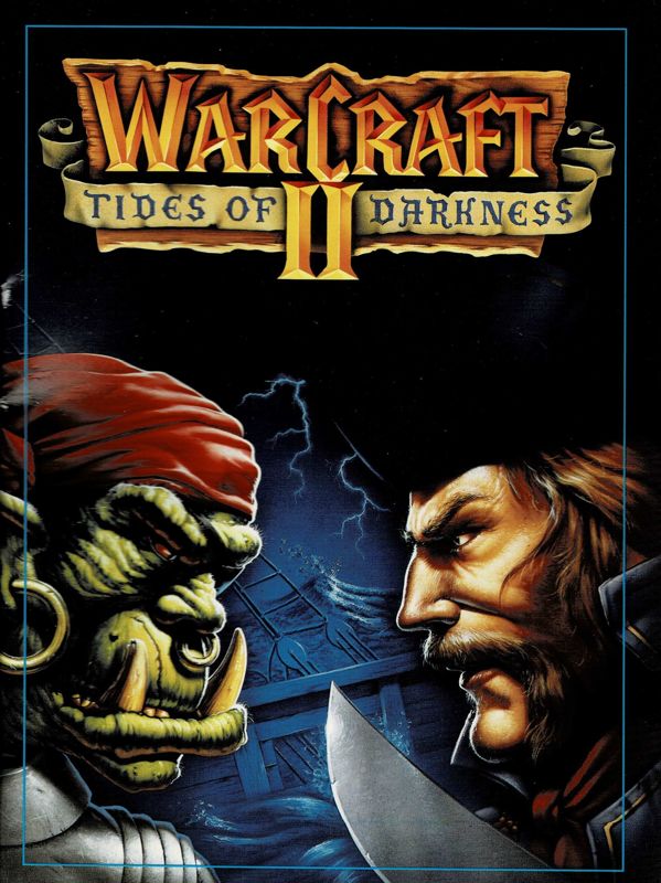 Manual for WarCraft II: Tides of Darkness (DOS) (Second release): Front