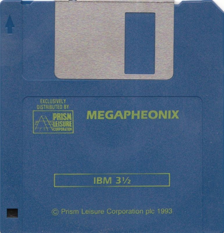 Media for Mega Phoenix (DOS) (PLC PC Hits Dual Media release): 3.5" Disk 1/1