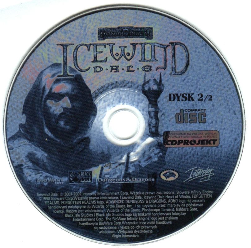 Media for Icewind Dale: Complete (Windows): Icewind Dale - Disc 2