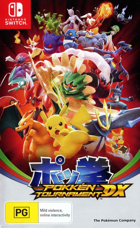 Front Cover for Pokkén Tournament DX (Nintendo Switch)