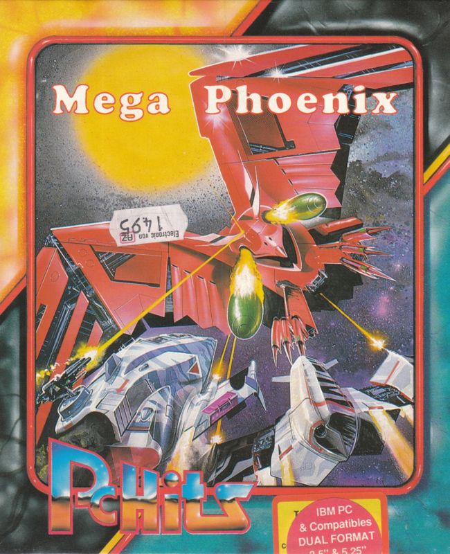 Front Cover for Mega Phoenix (DOS) (PLC PC Hits Dual Media release)
