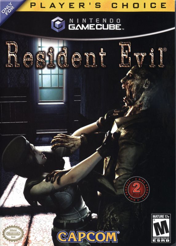 Front Cover for Resident Evil (GameCube) (Player's Choice release)