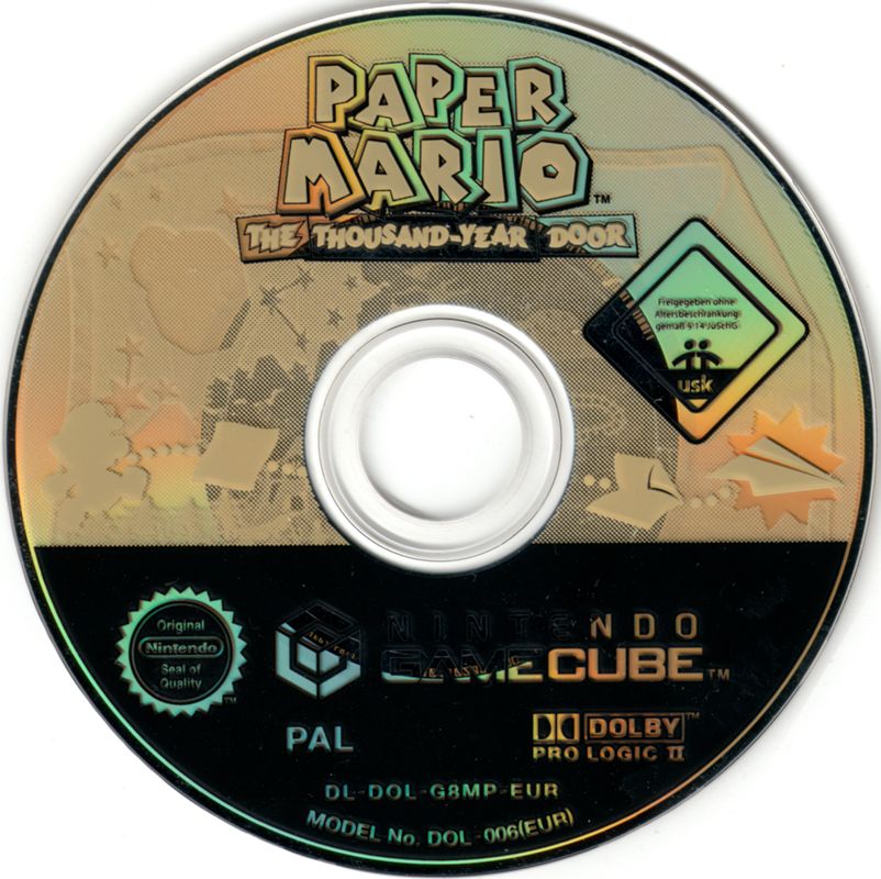 Media for Paper Mario: The Thousand-Year Door (GameCube)