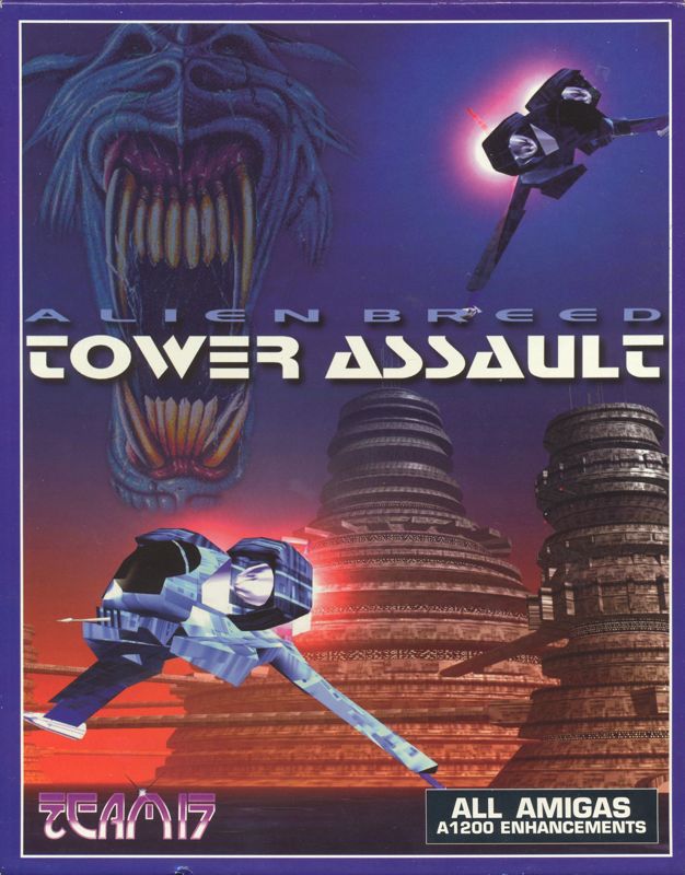 Front Cover for Alien Breed: Tower Assault (Amiga)