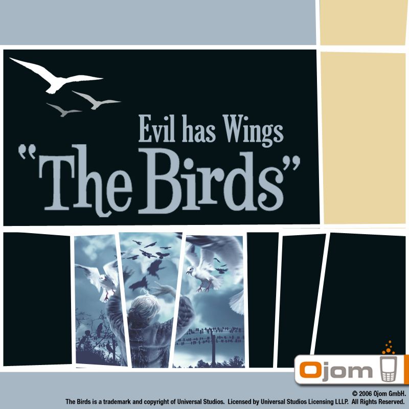 Front Cover for The Birds: Evil has Wings (BREW and J2ME and Symbian)