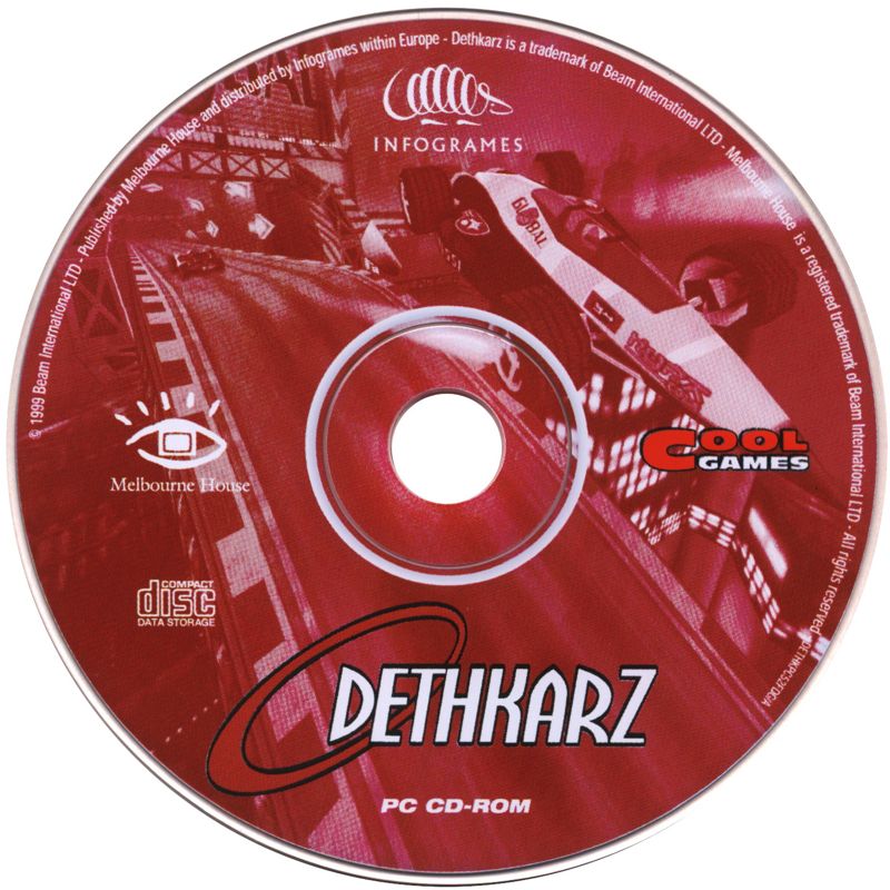 Media for Dethkarz (Windows) (Fajna Seria release)