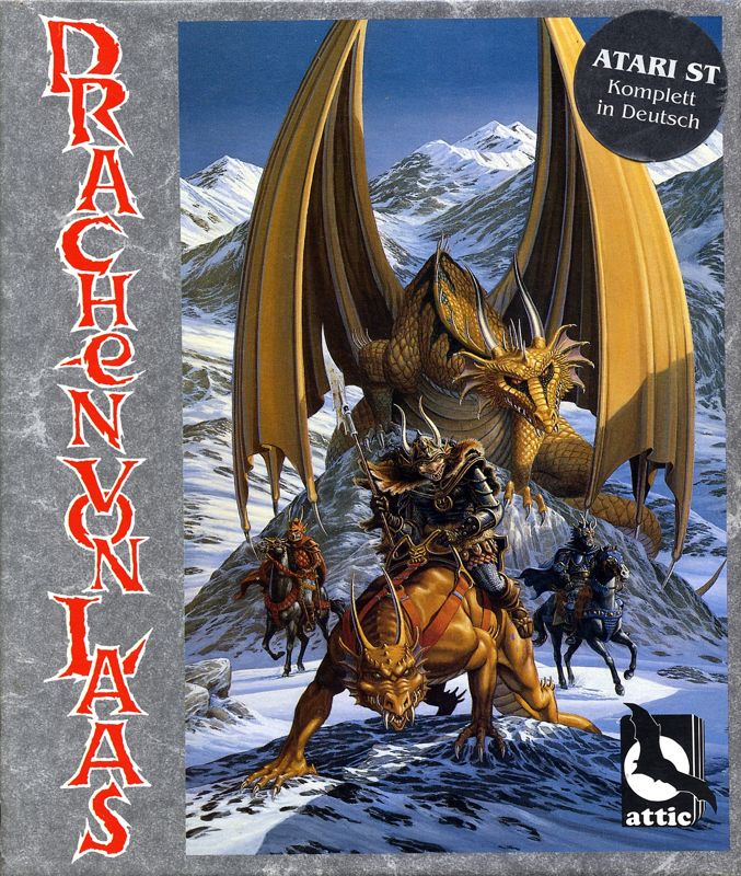 Front Cover for Drachen von Laas (Atari ST)