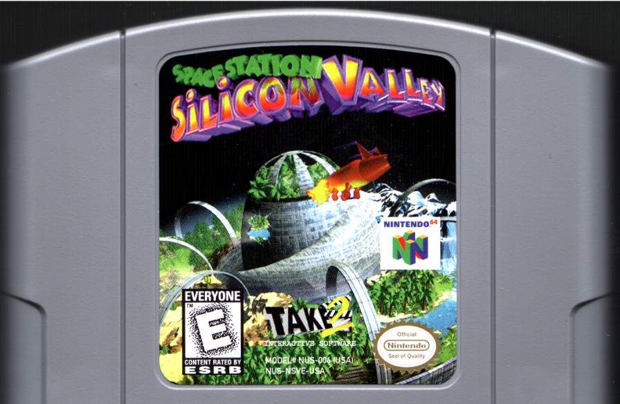 Media for Space Station Silicon Valley (Nintendo 64)