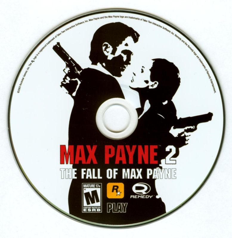 Media for Max Payne 2: The Fall of Max Payne (Windows): Play disc