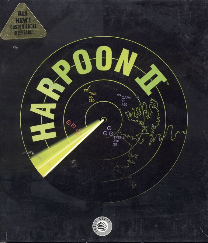 Front Cover for Harpoon II (DOS)