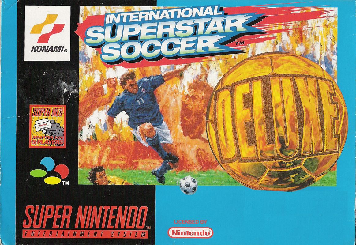 Front Cover for International Superstar Soccer Deluxe (SNES)