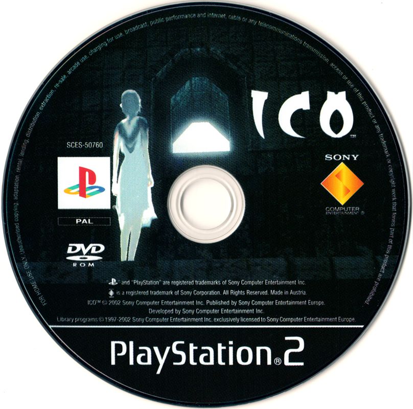 Media for Ico (PlayStation 2) (Limited edition)