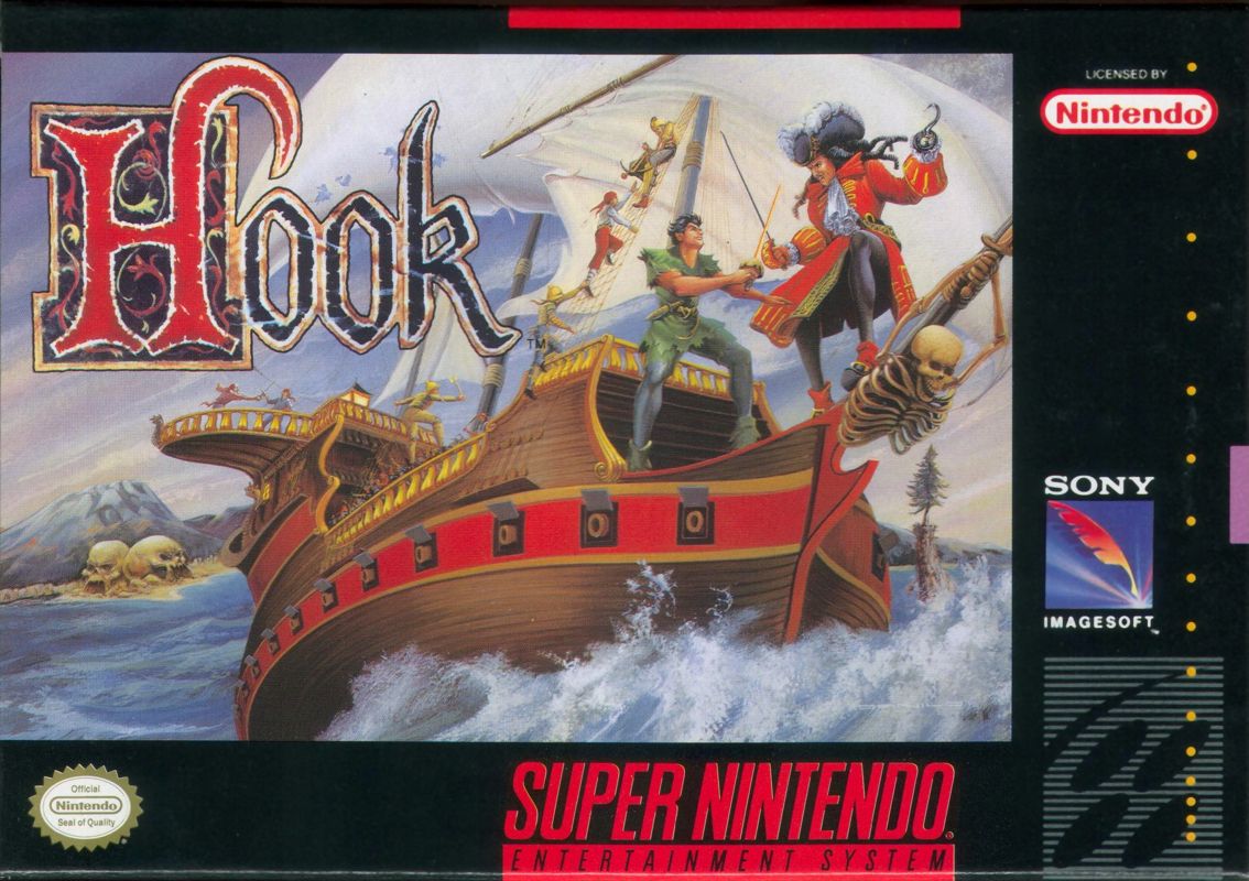 Front Cover for Hook (SNES)