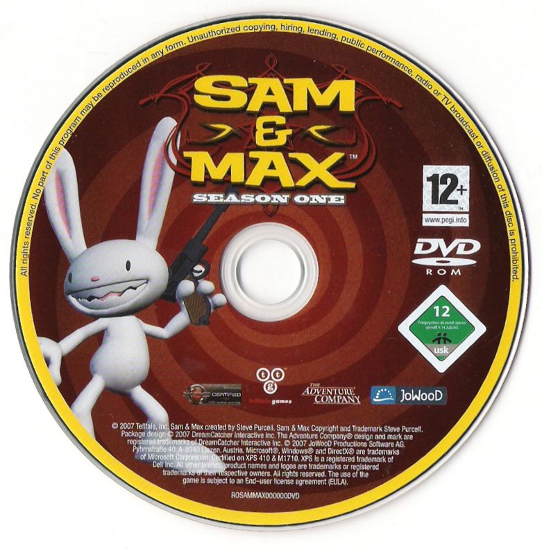 Media for Sam & Max: Season One (Windows) (Multilingual package (English, French, Italian, Swedish, German and Finnish))