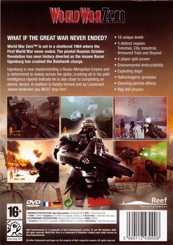 PS2] World War Zero: Iron Storm