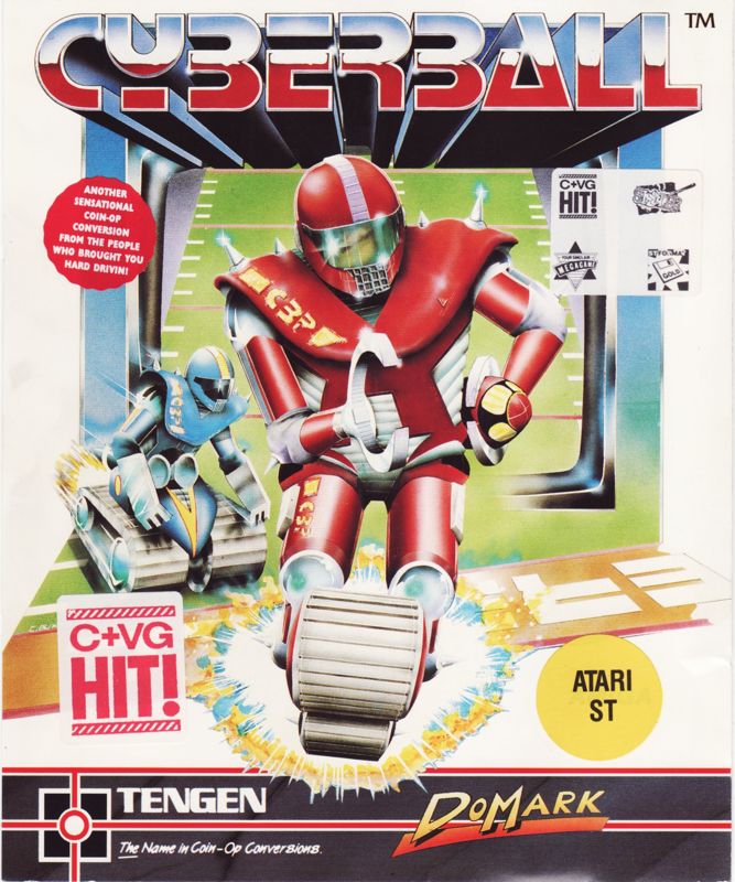Front Cover for Cyberball (Atari ST)