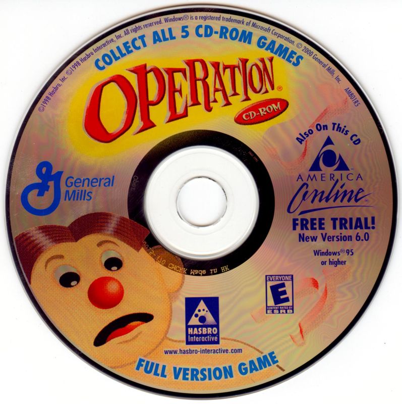 Media for Operation (Windows) (General Mills Promotional Tie-In)