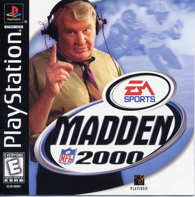 Front Cover for Madden NFL 2000 (PlayStation)