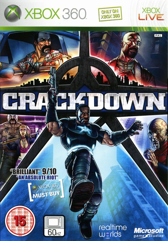 Front Cover for Crackdown (Xbox 360)