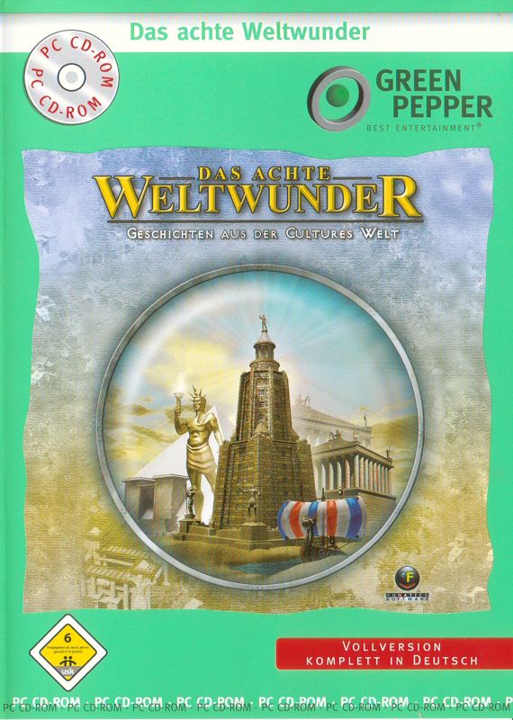 Front Cover for 8th Wonder of the World (Windows) (Green Pepper release)