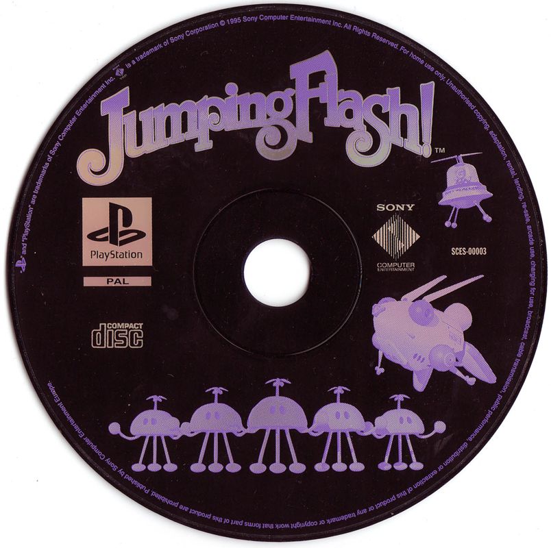 Media for Jumping Flash! (PlayStation)