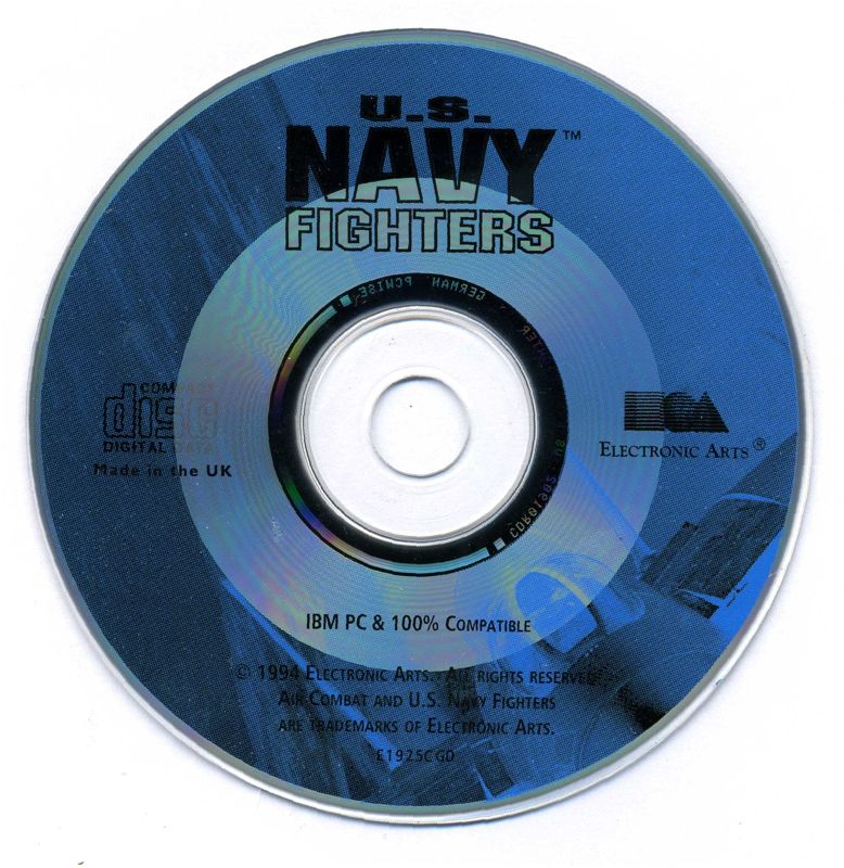 Media for U.S. Navy Fighters (DOS) (EA CD-ROM Classics release)
