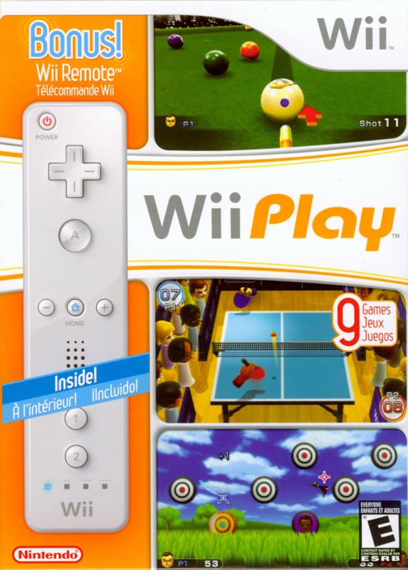 Front Cover for Wii Play (Wii)
