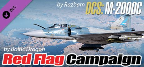Front Cover for DCS World: M-2000C Red Flag Campaign (Windows) (Steam release)