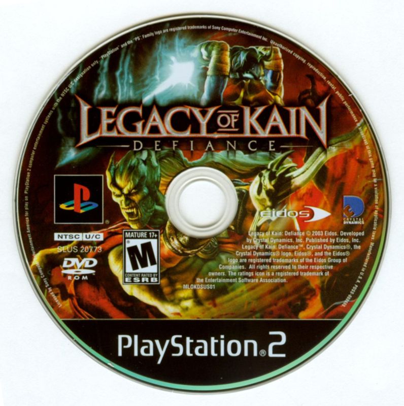 Media for Legacy of Kain: Defiance (PlayStation 2)