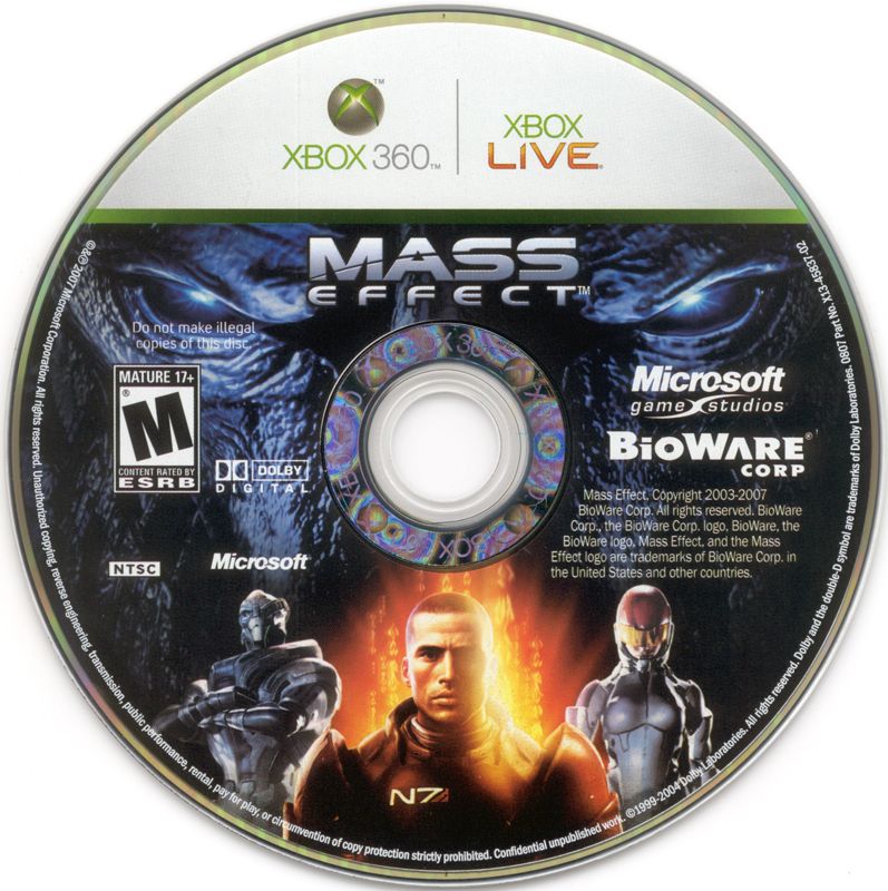 Media for Mass Effect (Xbox 360)