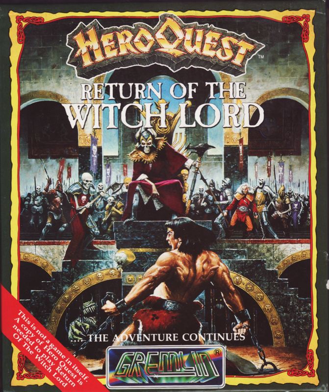 Front Cover for HeroQuest: Return of the Witch Lord (Atari ST)