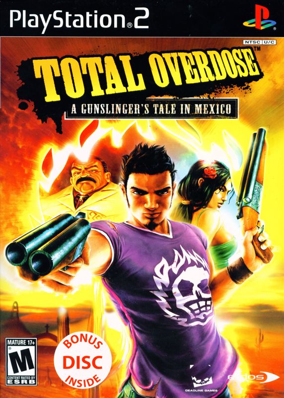 Front Cover for Total Overdose: A Gunslinger's Tale in Mexico (PlayStation 2)