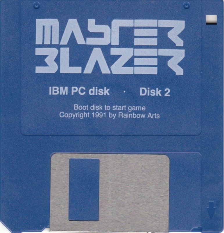 Media for Masterblazer (DOS) (Top Shots budget release): Disk 2/2