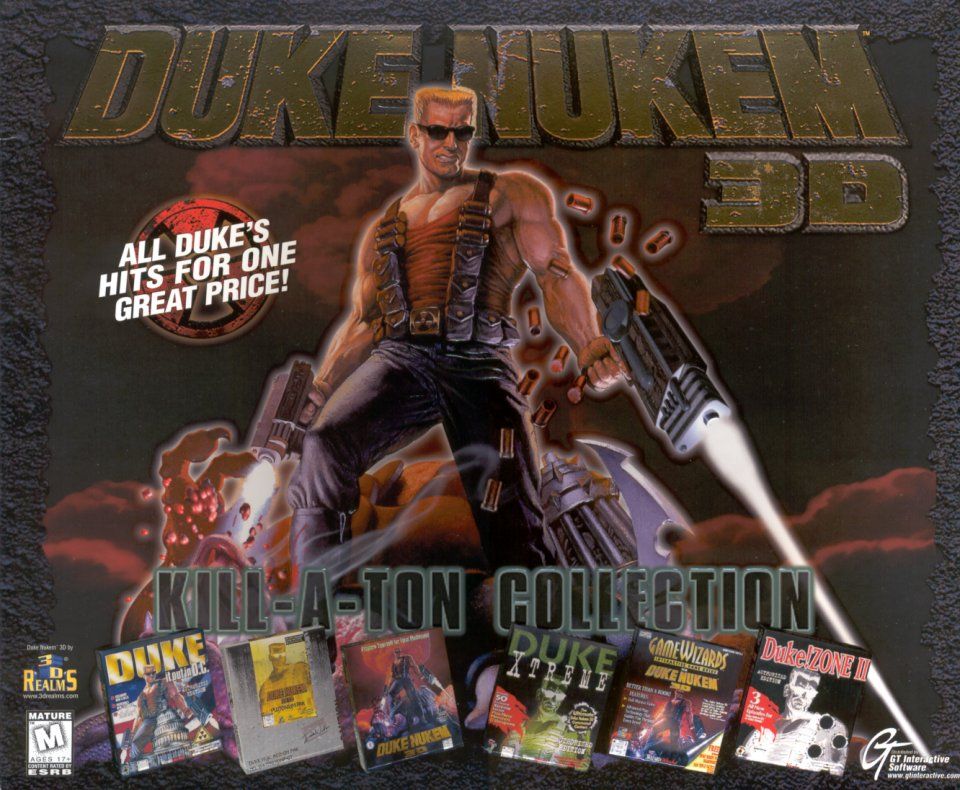 Front Cover for Duke Nukem 3D: Kill a Ton Collection (DOS)
