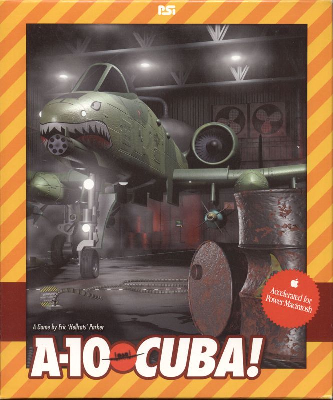 Front Cover for A-10 Cuba! (Macintosh)