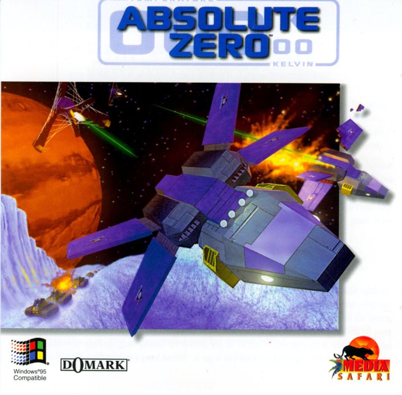 Other for Absolute Zero (DOS): Jewel Case - Front