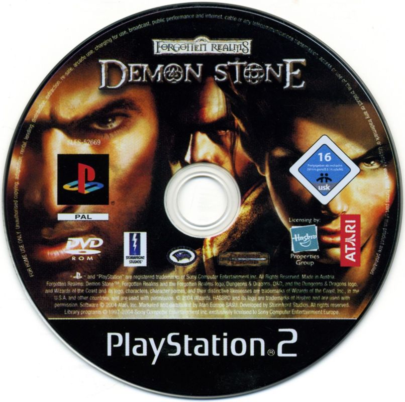 Media for Forgotten Realms: Demon Stone (PlayStation 2)