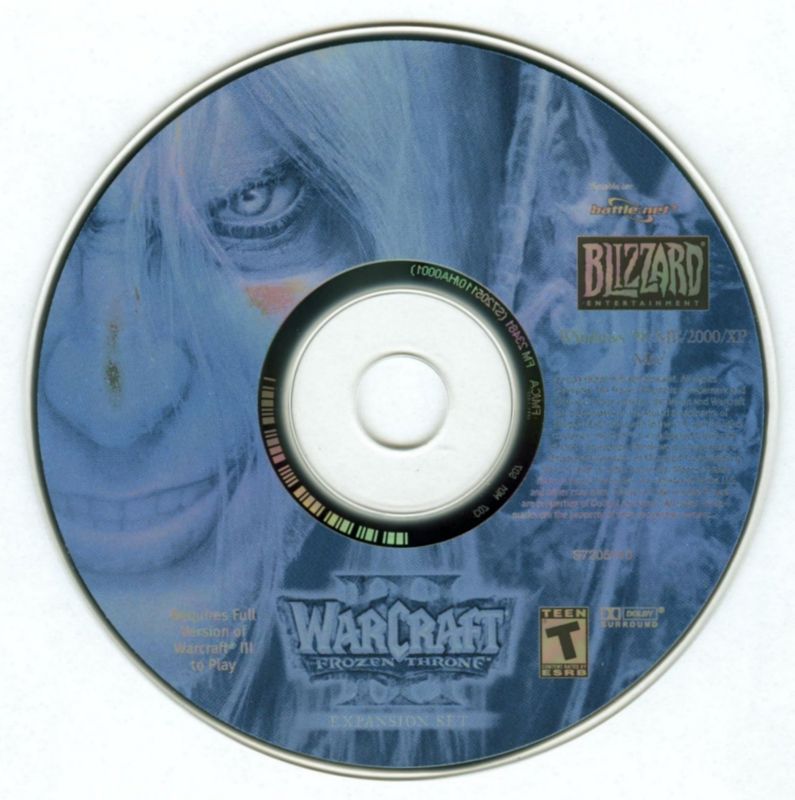 Media for WarCraft III: The Frozen Throne (Macintosh and Windows)