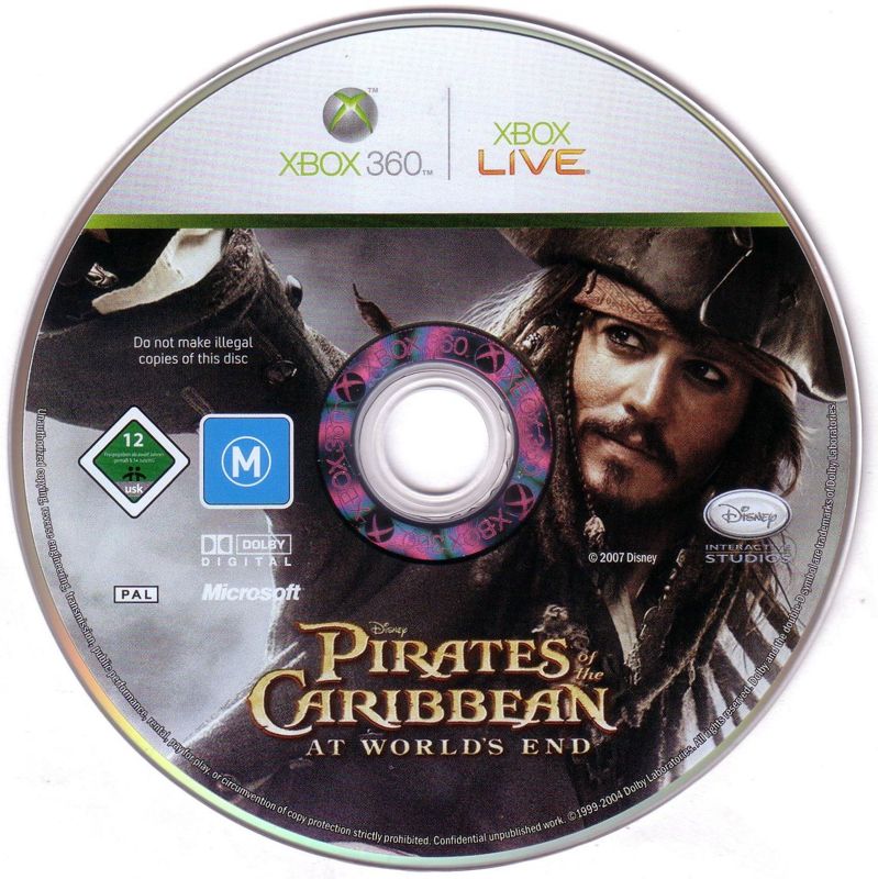 Disney Pirates of the Caribbean: At World's End cover or packaging ...