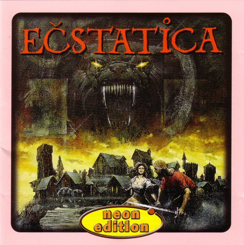 Front Cover for Ečstatica (DOS) (Neon Edition release)