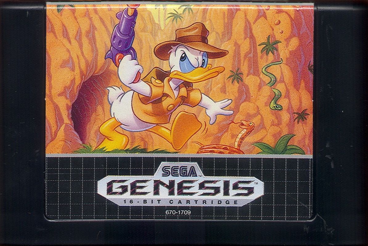 Media for QuackShot starring Donald Duck (Genesis)