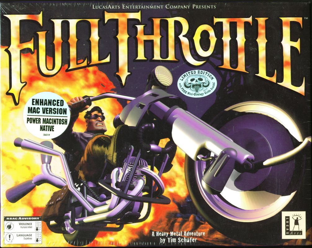 Front Cover for Full Throttle (Macintosh)