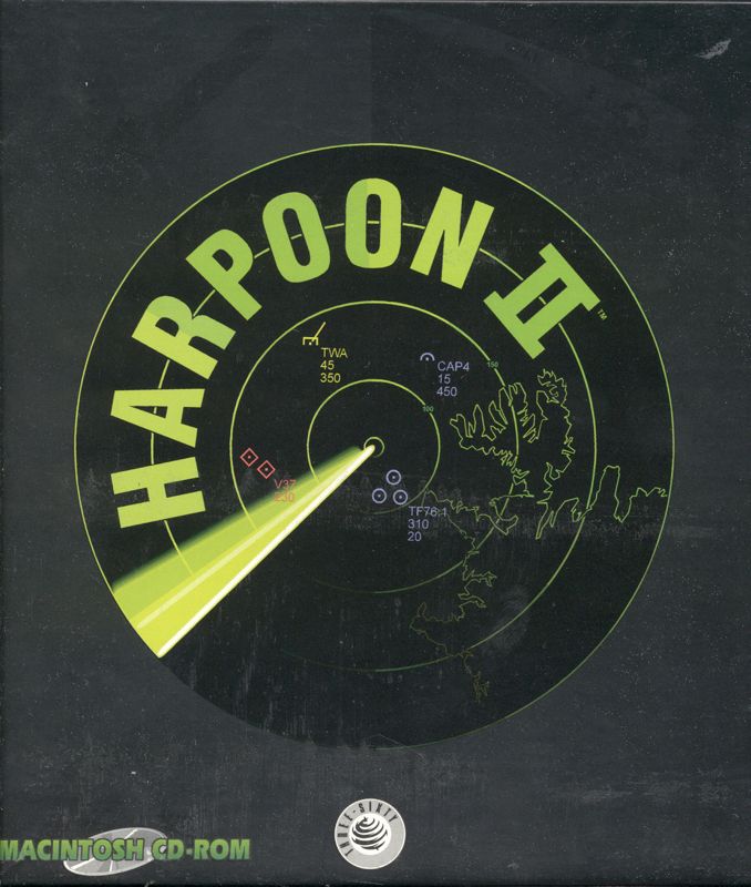 Front Cover for Harpoon II (Macintosh)
