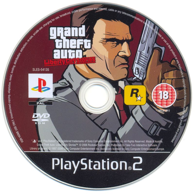 Grand Theft Auto: Liberty City Stories PSP Box Art (White