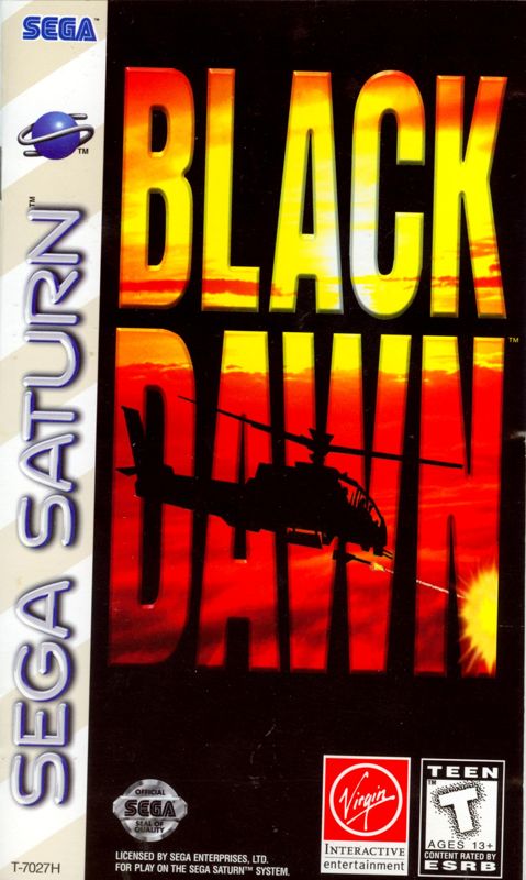 Front Cover for Black Dawn (SEGA Saturn)