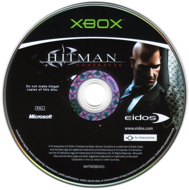 Media for Hitman: Contracts (Xbox)