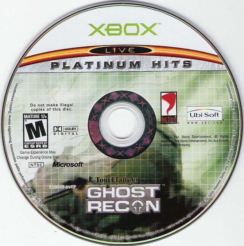 Media for Tom Clancy's Classic Trilogy (Xbox) (Platinum Hits release)
