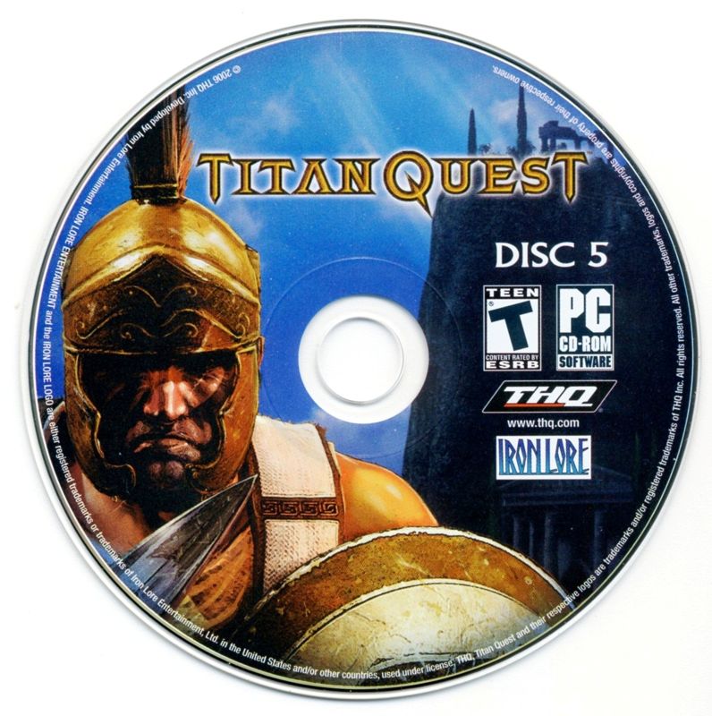 Media for Titan Quest (Windows): Disc 5