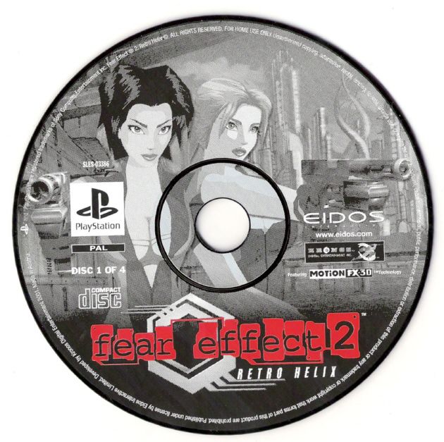 Media for Fear Effect 2: Retro Helix (PlayStation): Disc 1/4